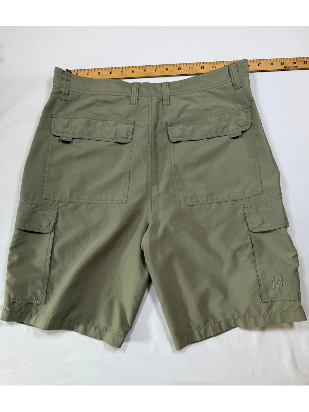 Magellan Sportswear green cargo shorts